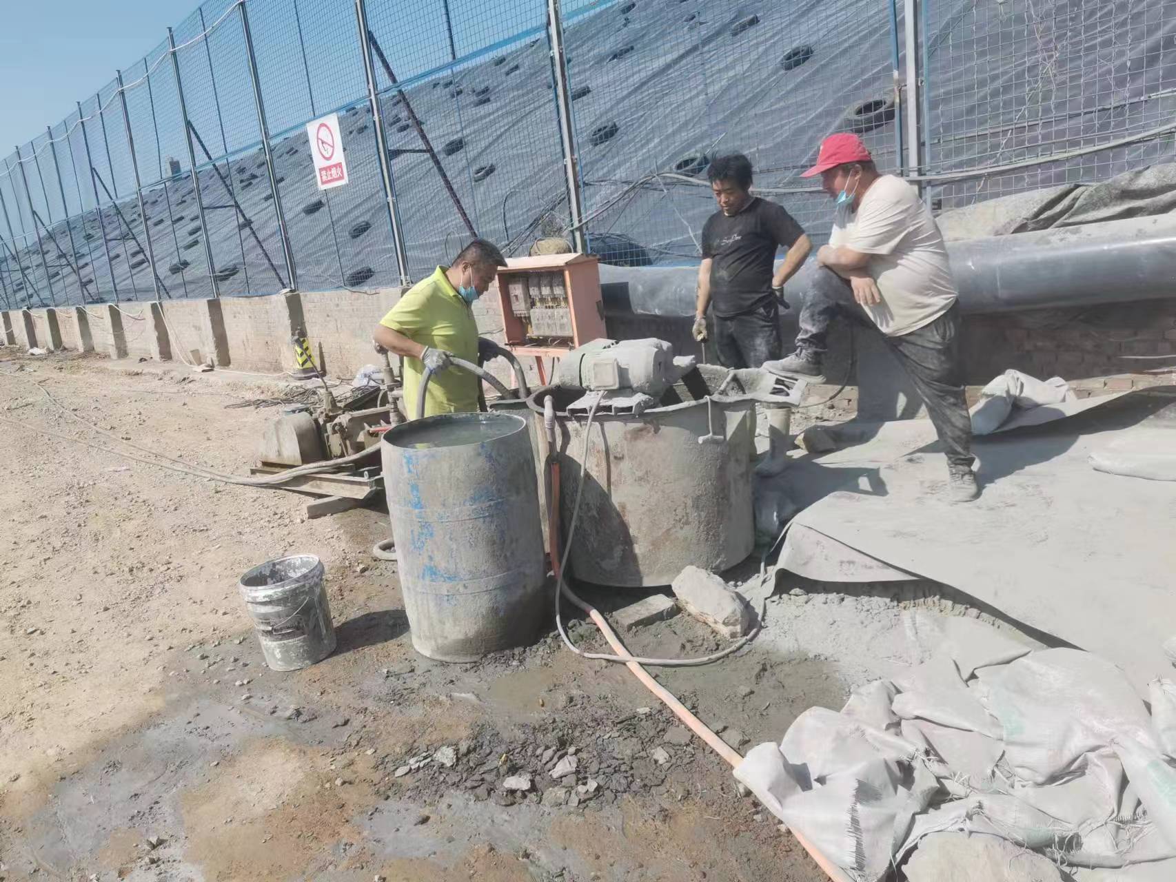 万年袖阀管注浆